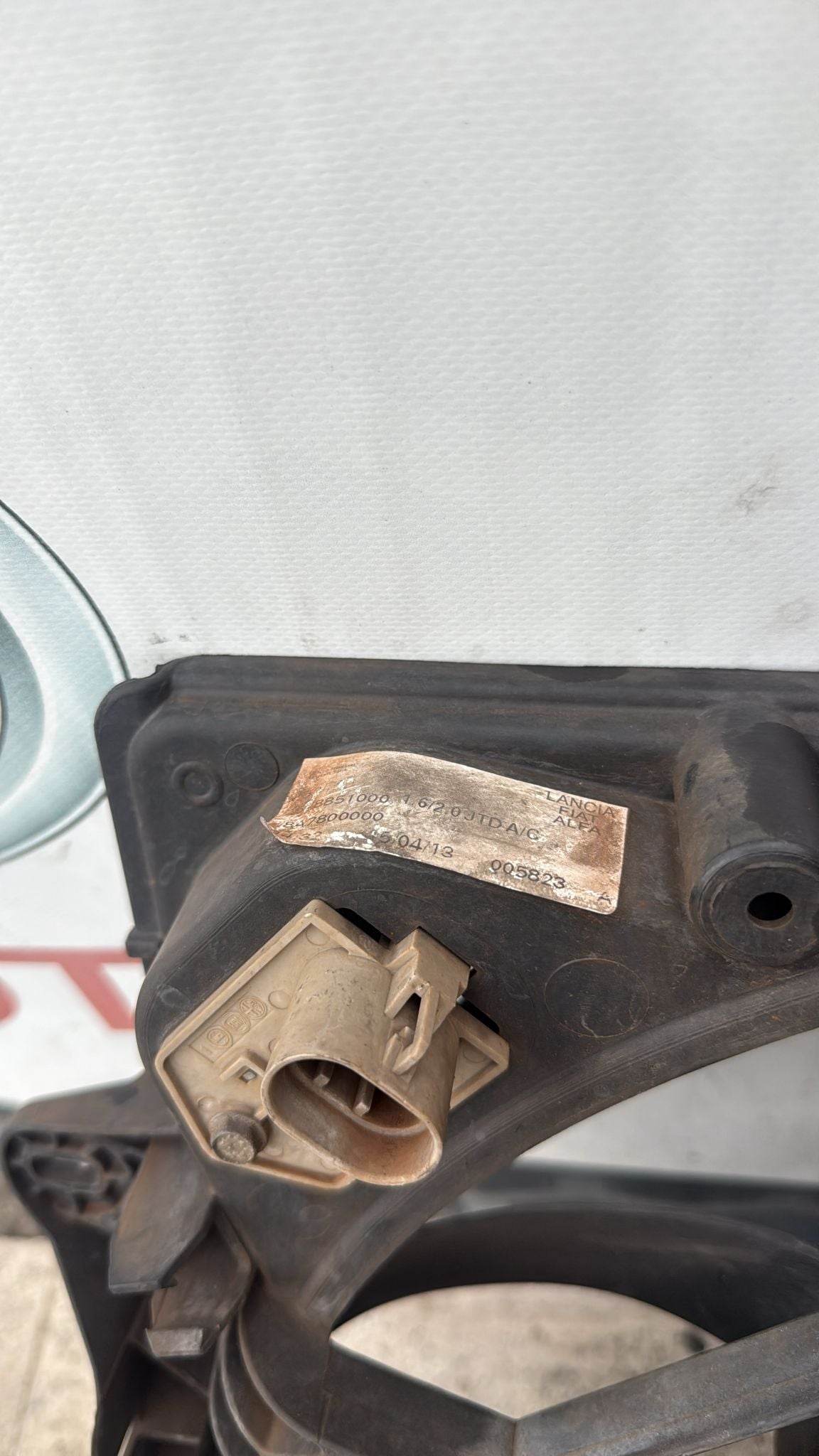 DENSO VENTOLA ELETTROVENTOLA RADIATORE FIAT DOBLO 1.4 T-JET 2009-2022