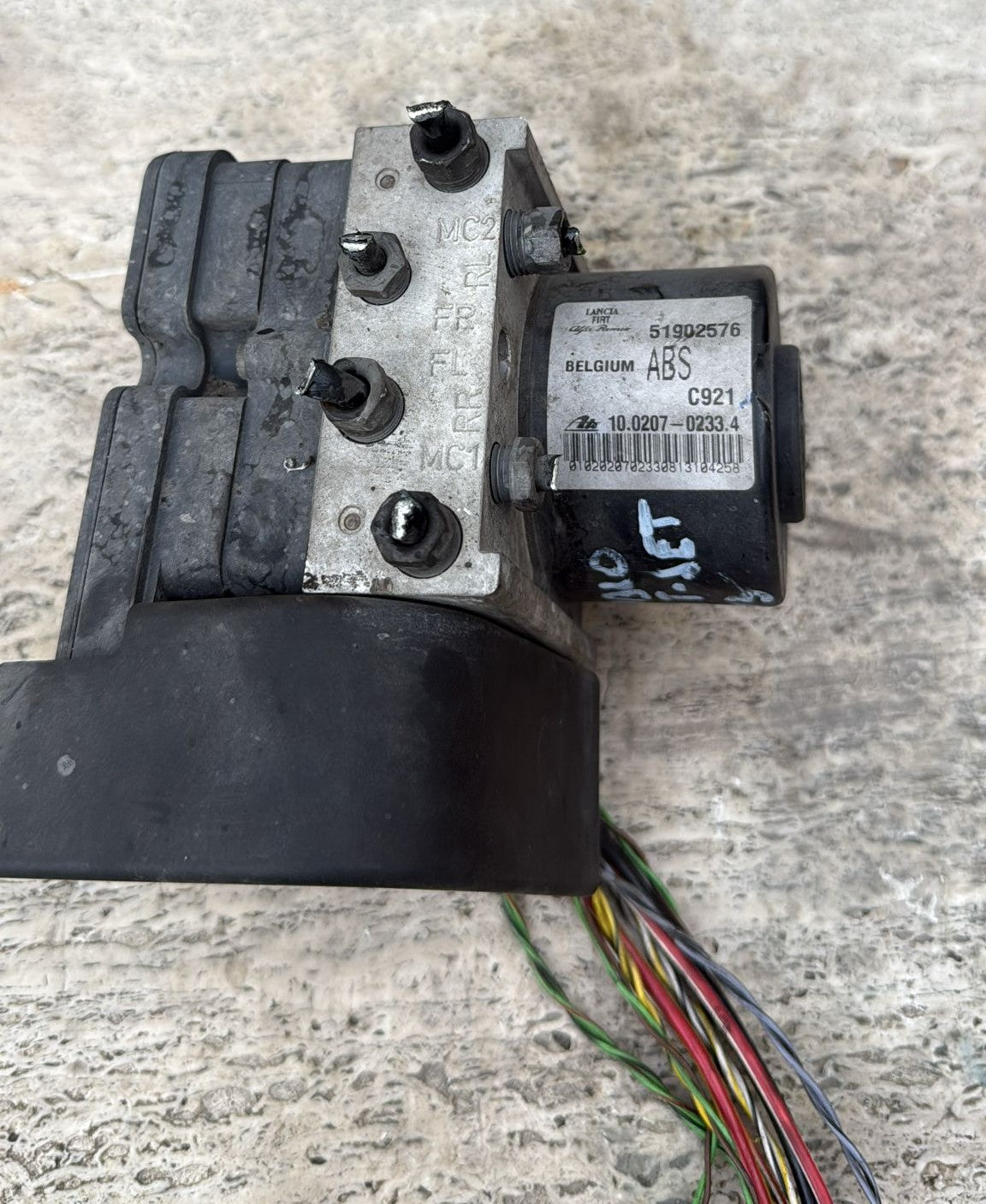 POMPA ABS FIAT DOBLO 2013 1.4 T-JET BENZINA COD: 51902576 ; 10020702334