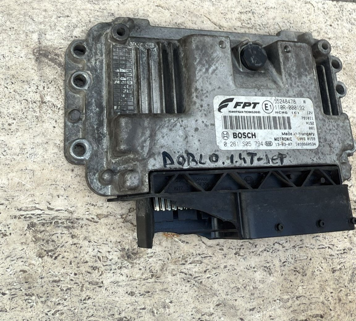 CENTRALINA BOSCH ECU MOTORE FIAT DOBLO 2011 1.4 T-JET (BENZINA) 55248478