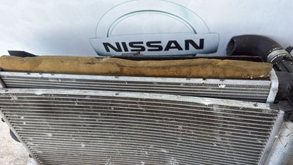 GRUPPO VENTOLA RADIATORE ACQUA CONDENSATORE FIAT 500 1.3 M-JET 95 CV