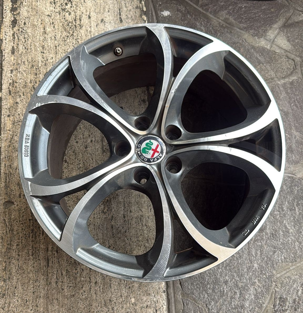 CERCHIO IN LEGA ALFA ROMEO GIULIA ( DAL 2016)