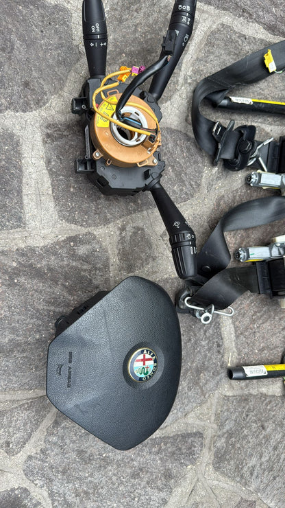 KIT AIRBAG COMPLETO ALFA ROMEO GIULIETTA 2011-2015 CODICE:156098987