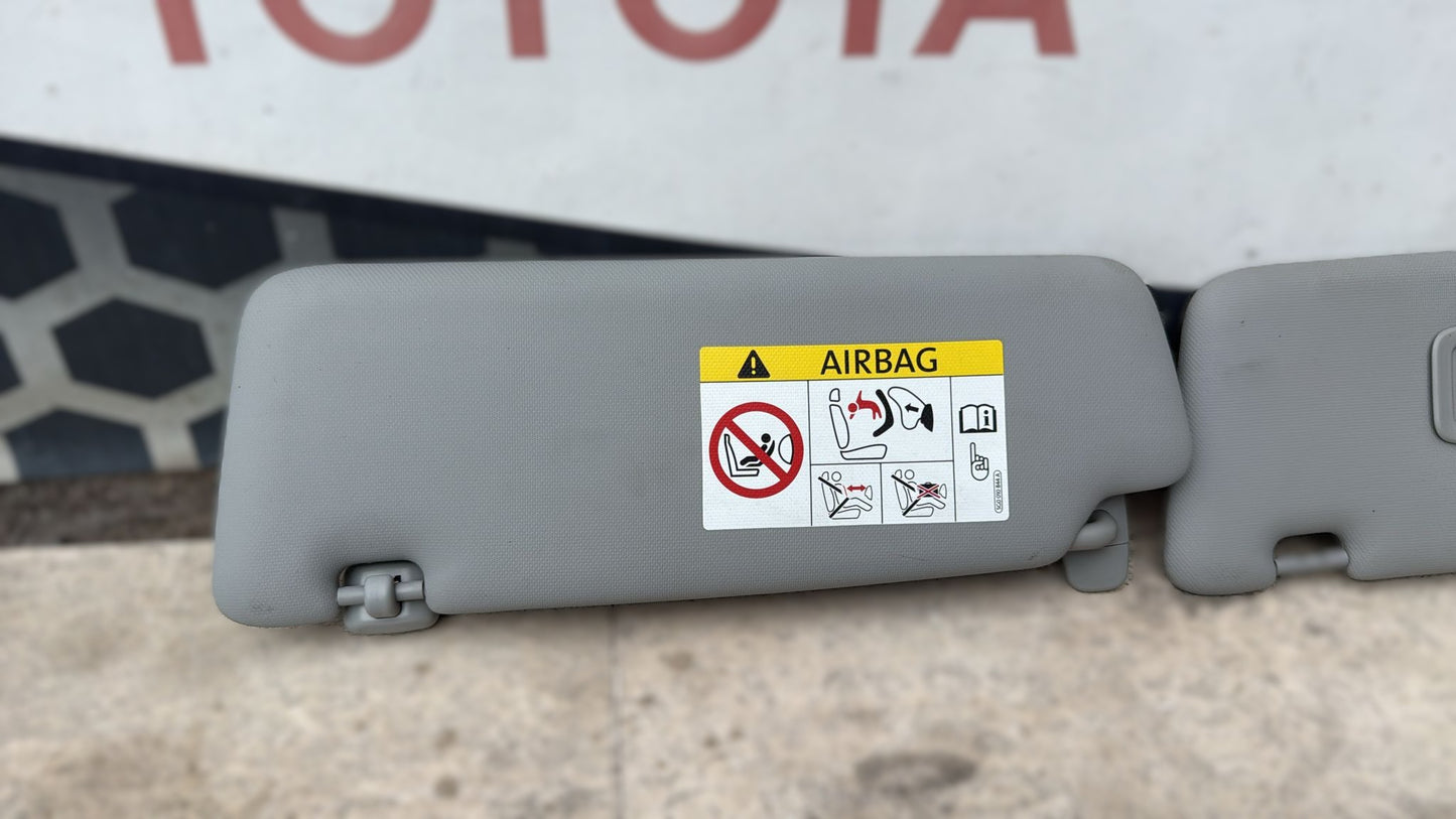 VISIERA PARASOLE DESTRA E SINISTRA VOLKSWAGEN GOLF 7 \ AUDI A1 2012-2018