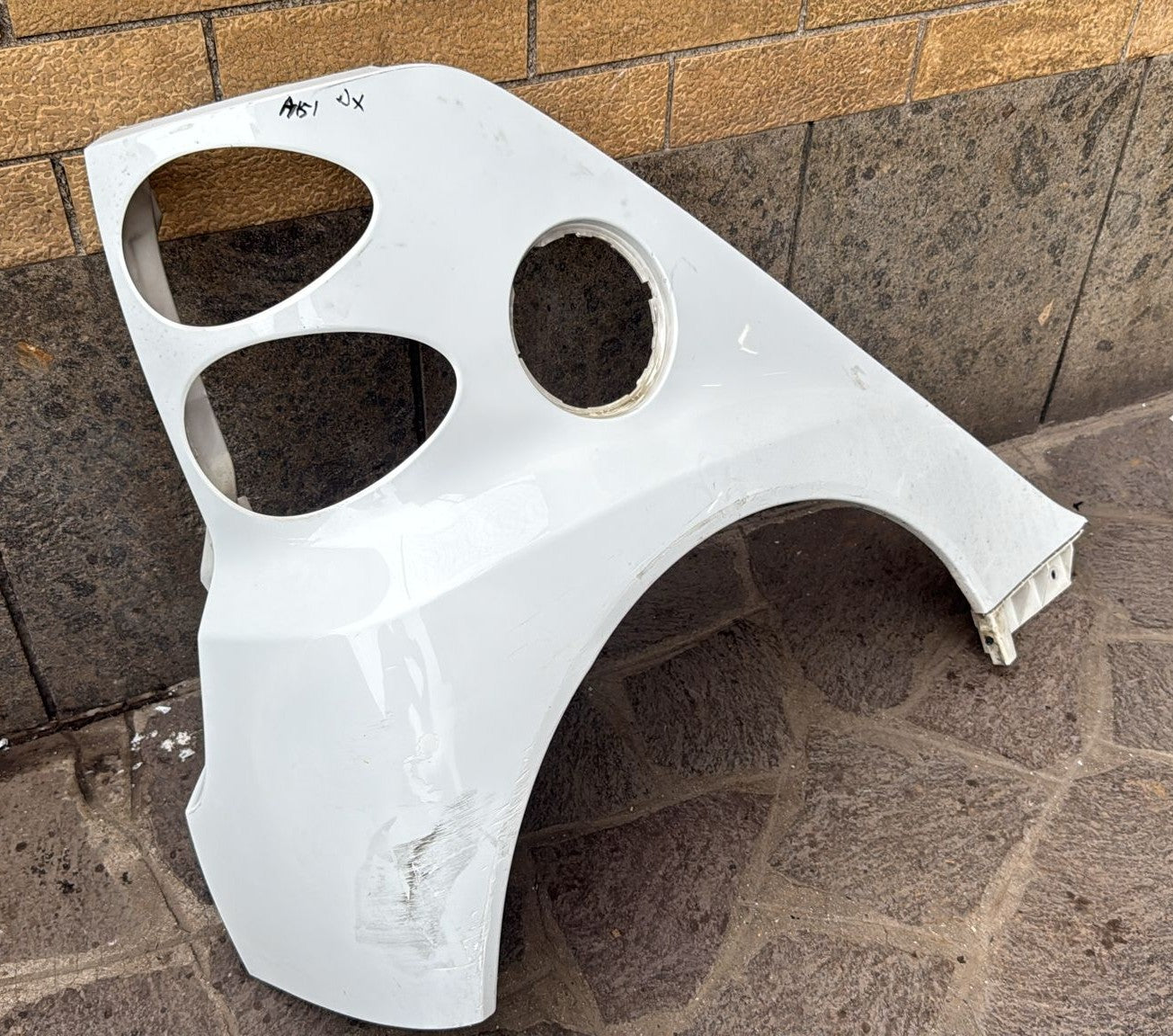 PARAFANGO POSTERIORE DESTRO BIANCO SMART 451 2009-2015 COD: A4518820201