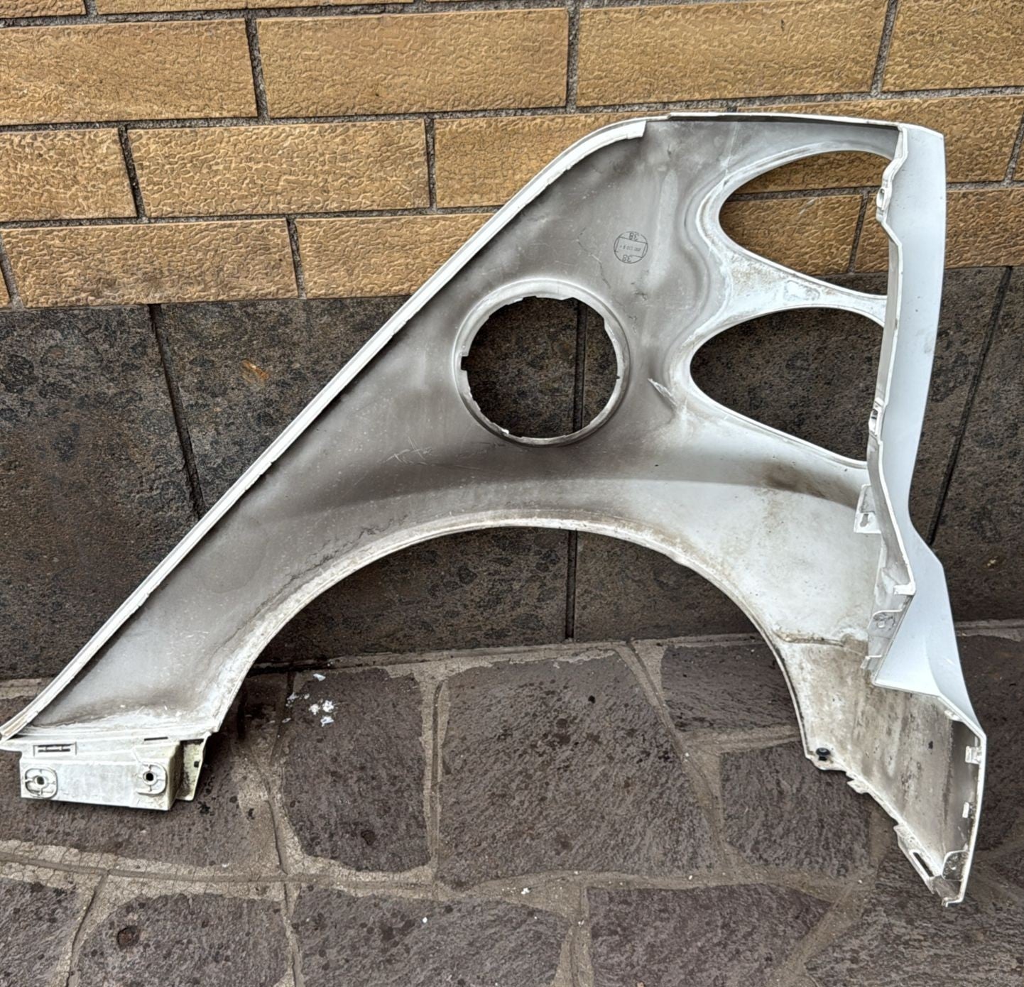 PARAFANGO POSTERIORE DESTRO BIANCO SMART 451 2009-2015 COD: A4518820201