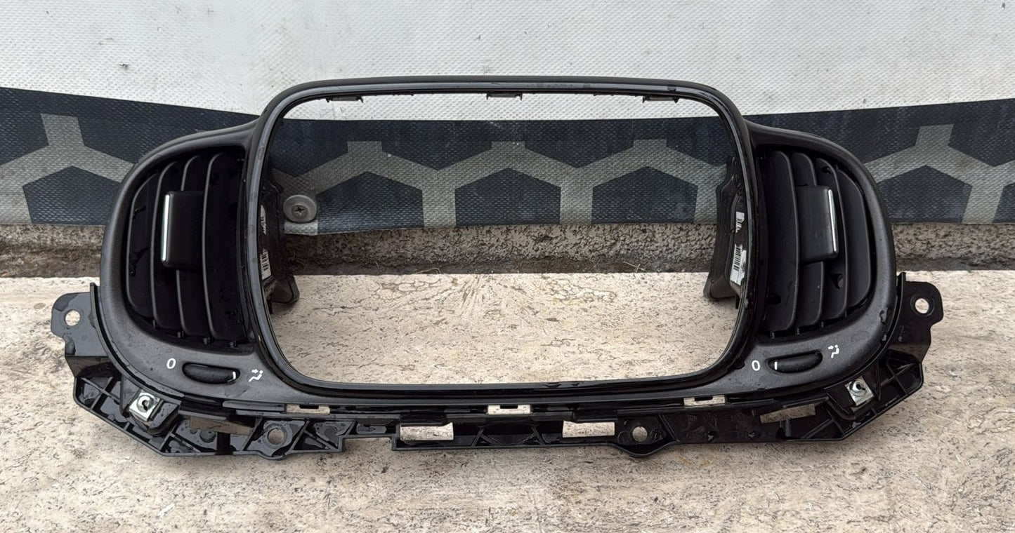 MASCHERINA CENTRALE AUTORADIO FIAT 500 2018 COD:3121419001 2