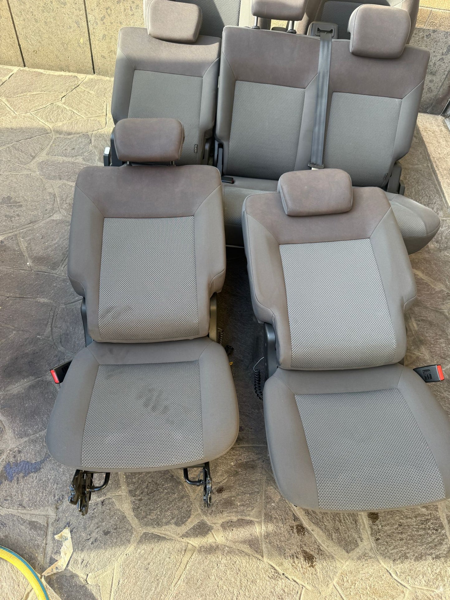 TAPPEZZERIA COMPLETA DI PANNELLI 7 POSTI FIAT DOBLO (2009-2022)