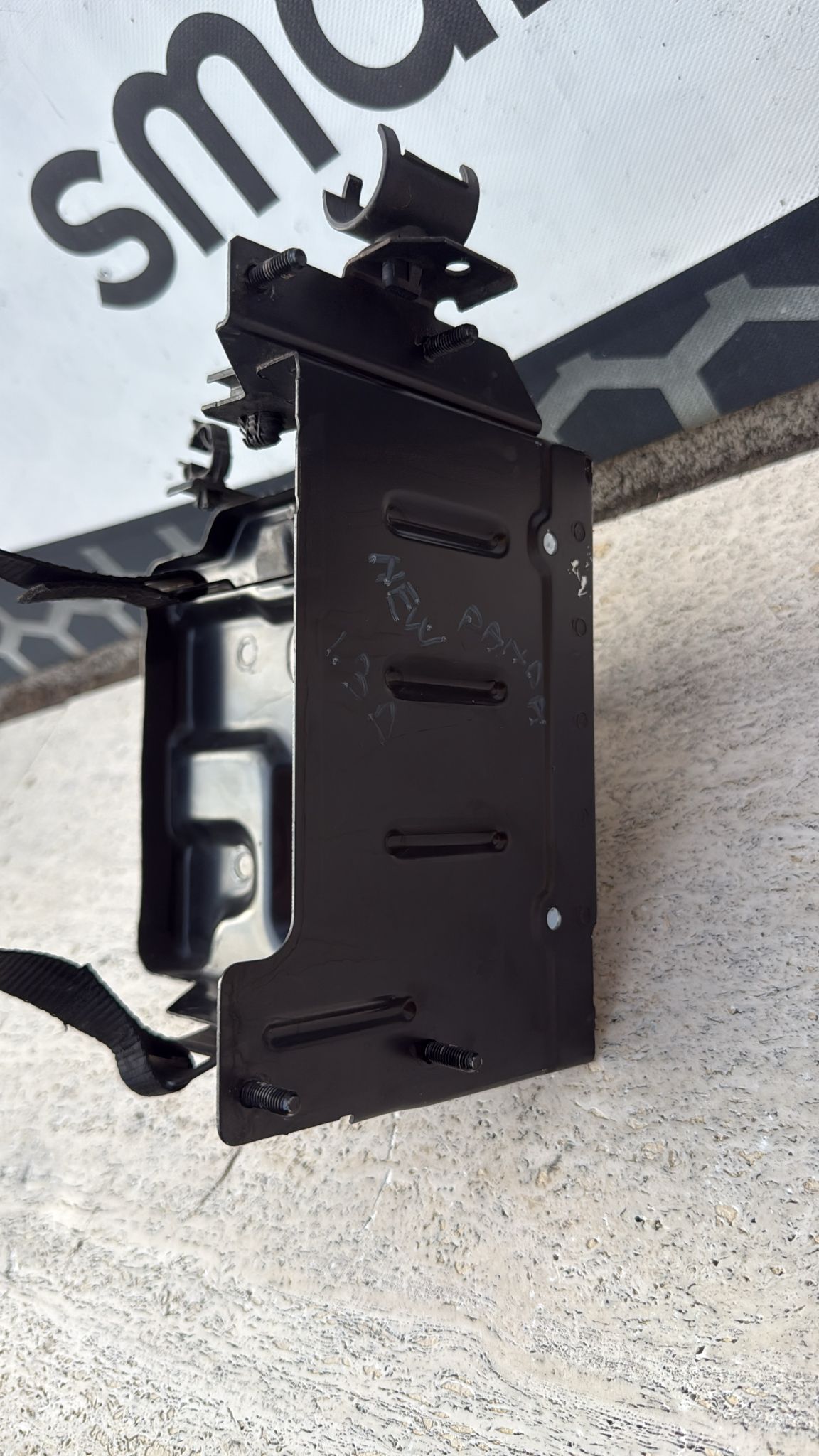 SUPPORTO BATTERIA + STAFFA ORIGINALE FIAT PANDA 312 1.3 DIESEL 2013