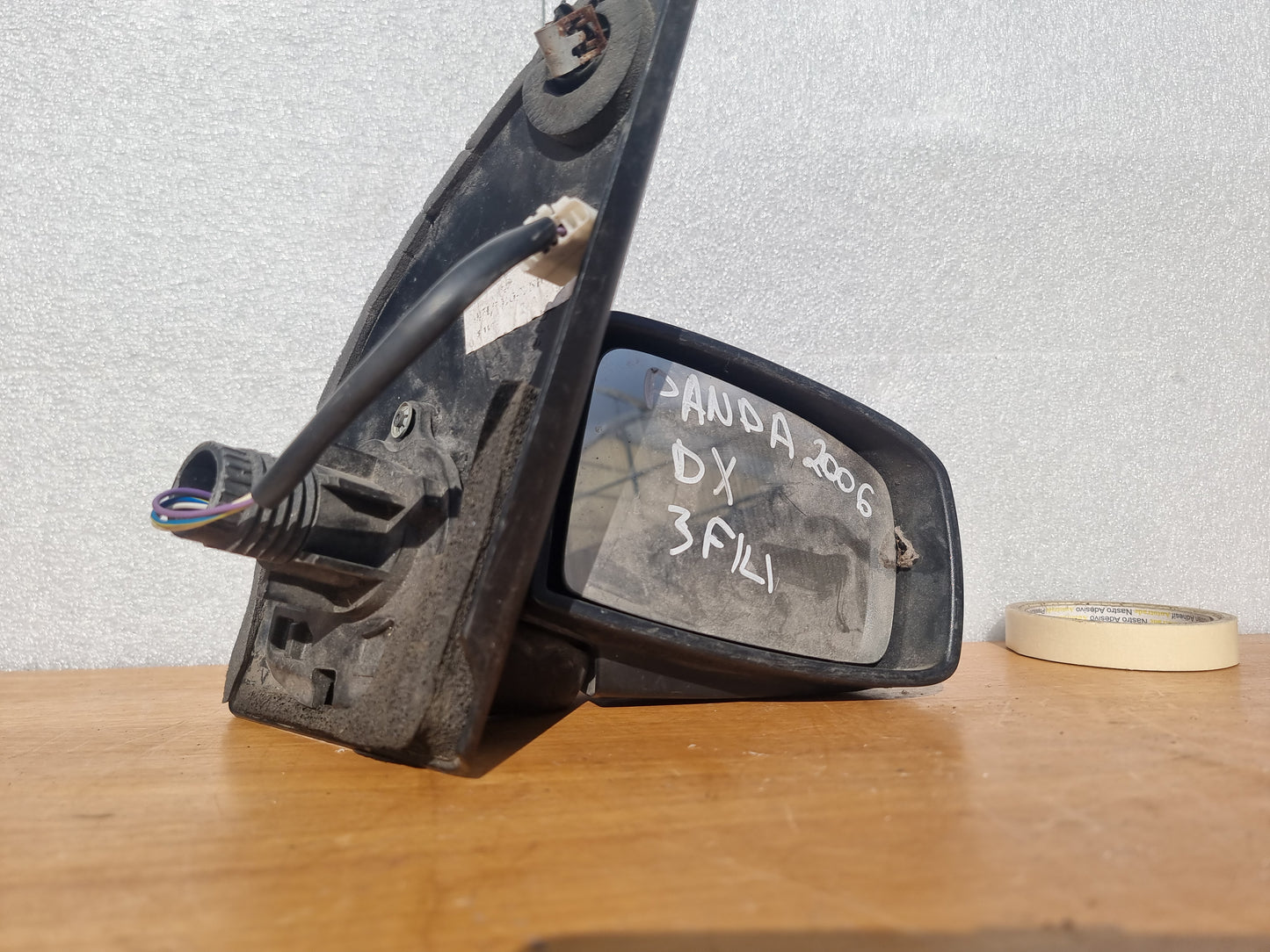 SPECCHIETTO RETROVISORE ORIGINALE USATO FIAT PANDA 2° SERIE 2003 -2010